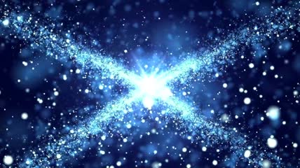 粒子星光系列唯美星空粒子背景视频