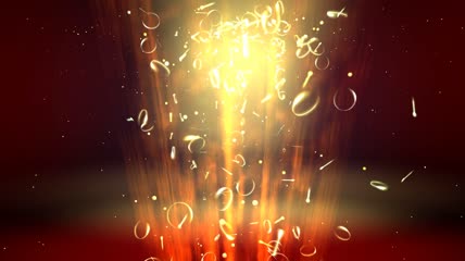 VJ 414 动态粒子光斑视频背景素材