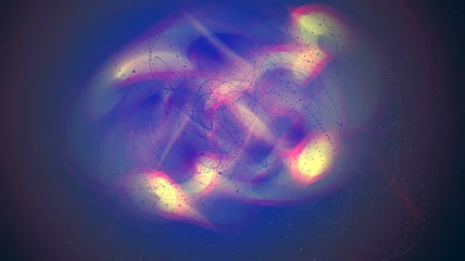 VJ 419 动态粒子光斑视频背景素材