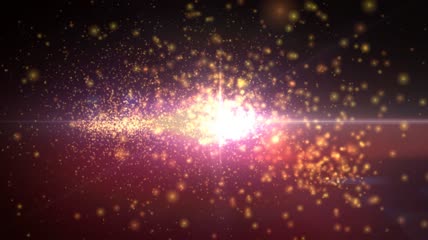 VJ 434 动态粒子光斑视频背景素材