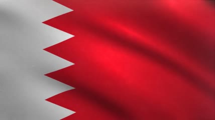 巴林国旗动画