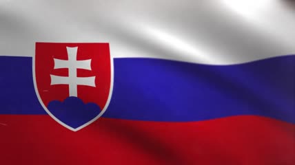 斯洛伐克国旗动画
