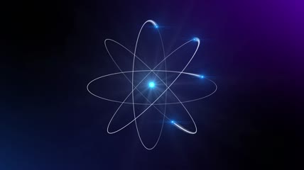 ae粒子光线演绎logo