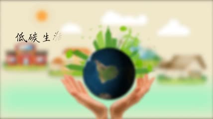 植树节环境保护公益动画素材