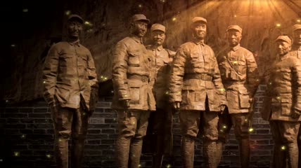 抗战浮雕雕塑系列之太行山八路军革命先烈纪念馆