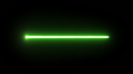 绿色一条线激光合成素材