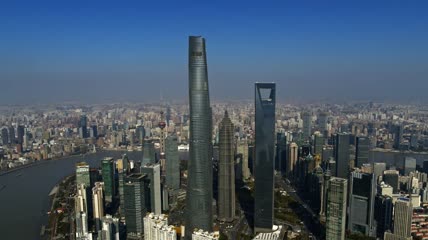 上海地标建筑视频素材