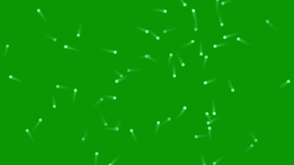 粒子光效动态背景绿屏抠像