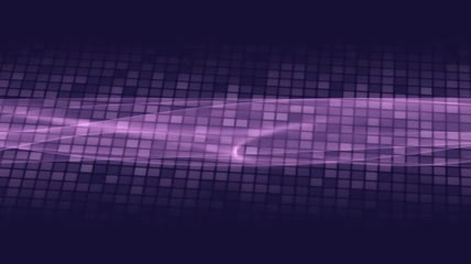 紫色方块粒子动态视频素材