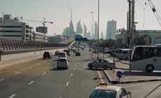 超美迪拜城市景观航拍实拍视频