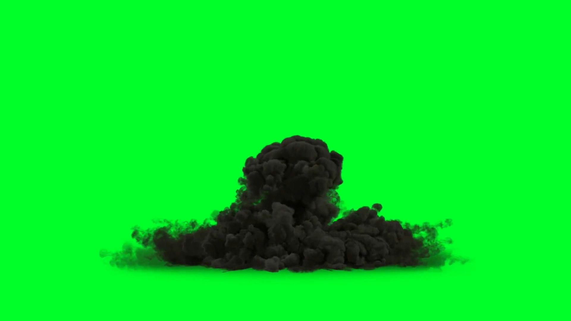 绿屏抠像各种爆炸烟雾