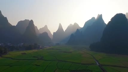 广西桂林景色实拍