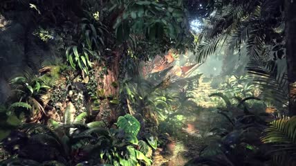 4K魔幻3D森林亚马逊丛林