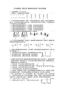 八年级物理第五单元测试题