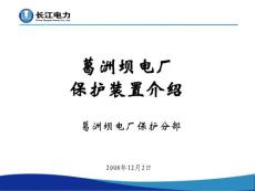 葛洲坝发电厂微机保护系统设计