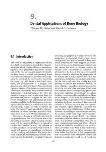 Dental Applications of Bone Biology