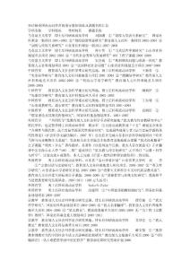 基礎數學國家重點學科、博士后科研流動站學