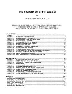 (eBook) The History Of Spiritualism - Arthur Conan Doyle