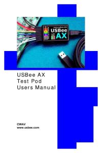 axmanual usbee suite 手冊