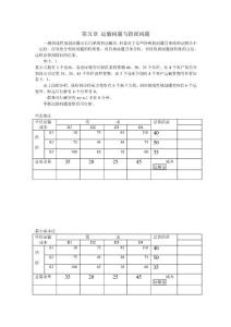 第五章 運輸問題與指派問題