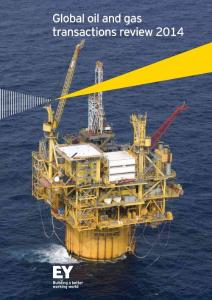 全球2014年油氣資產并購活動述評