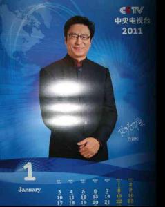 央視2011掛歷出爐 白巖松穩當“一哥”
