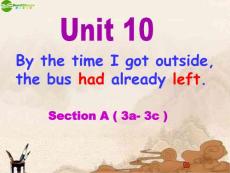 九年级英语上册 Unit10 setionA(3a-3c)课件 人教新目标版