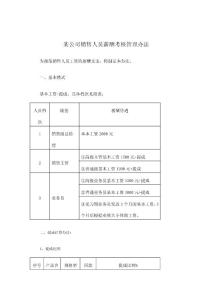《某it公司銷售人員薪酬考核管理辦法》
