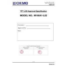 M190A1-L02 approval spec ver 2.0