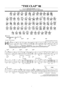 Yes - The Clap (Tab)