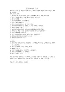 管理學期末重點提綱