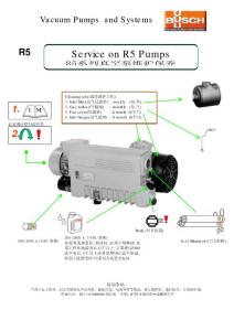 BUSCH R5旋片泵维护保养手册