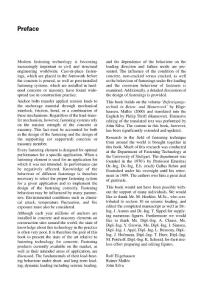 Anchorage in Concrete Construction