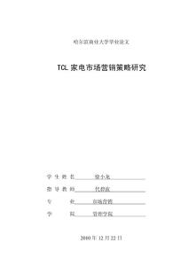 毕业论文————市场营销专业