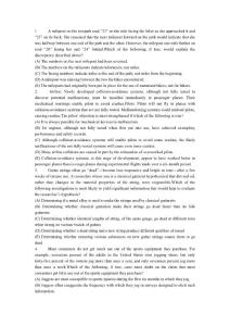 2007年GMAT考試最新邏輯推理試題訓練十四