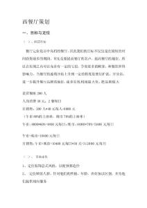 [精華]中餐廳策劃
