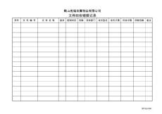 【鋁合金窗企業(yè)ISO90012000完全手冊】QJ006文件回收銷毀記錄【04記錄表格】