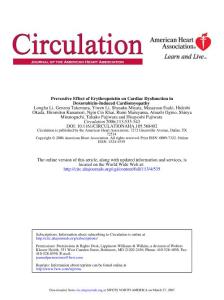 Preventive Effect of Erythropoietin on Cardiac Dysfunction in Doxorubicin-Induced Cardiomyopathy