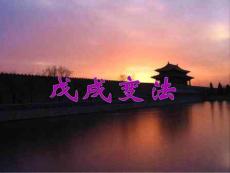 戊戌变法公开课