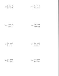 初二数学计算题