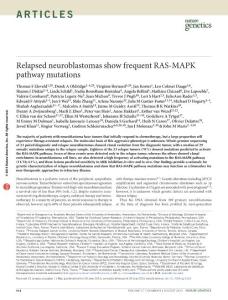 ng.3333_Relapsed neuroblastomas show frequent RAS-MAPK pathway mutations