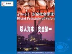 【大学课件】安全学原理--安全的社会效应