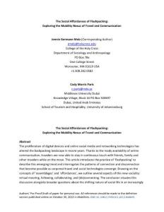 Exploring the Mobility Nexus of Travel and Communication