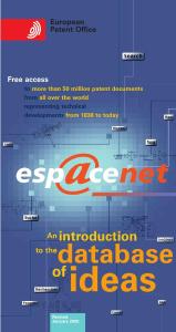 espacenet_introduction(歐洲專利數(shù)據(jù)庫檢索指南)