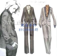 womens ancollection 11aw03 11秋冬法國女裝趨勢手稿