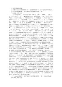 小学生健康知识测试题
