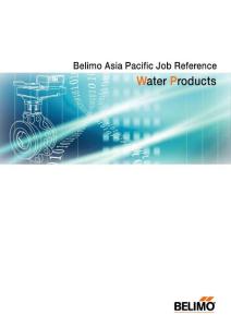 Job Reference_Water Products