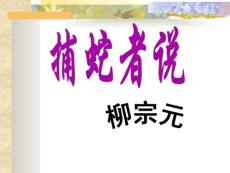 《捕蛇者说》课件6