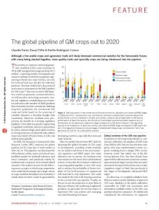 nbt.3449-The global pipeline of GM crops out to 2020