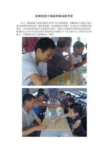 象棋特级大师陈寒峰来镇考察